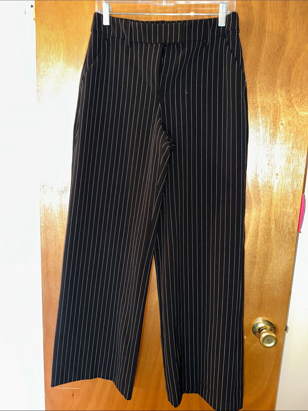 Express Black Pinstripe Women’s Dress Pants